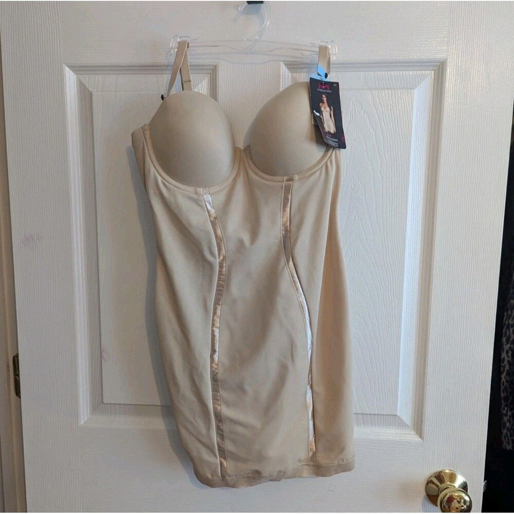 Maidenform Firm Control Secretly‎ Shaping Convertible Slip Brown 36CNWOT $68